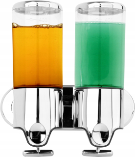 Nástenný ručný dávkovač mydla Fala 1000 ml, chróm
